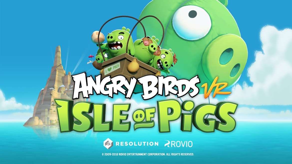 Angry birds VR: isle of pigs